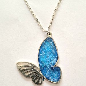 vlinderketting met slangenhuid