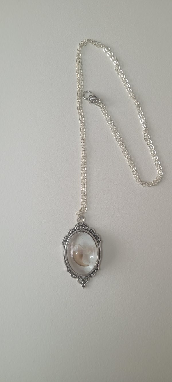ketting met kattennagel en kootje - Afbeelding 2